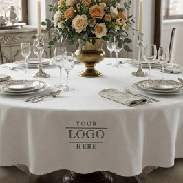 Werbeaktion für das Unternehmen mit kundenspezifis Tischdecke