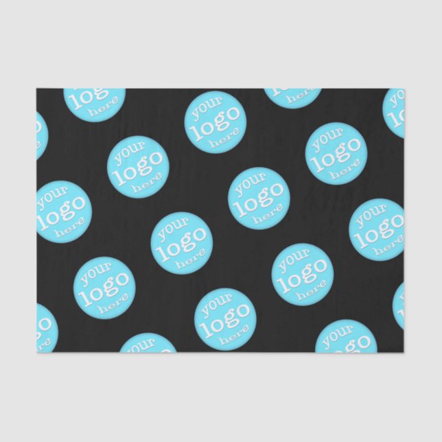 Werbeaktion für DIY-Firmenlogo Seidenpapier (Vorderseite)