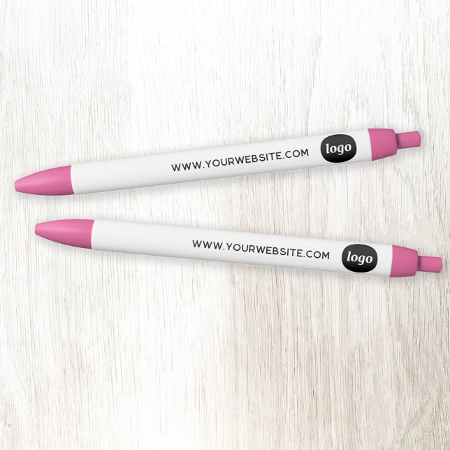 Werbeaktion für einfache Logos auf der Website Kugelschreiber (Logo with custom text business promotional pens)