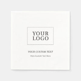 Werbeaktion für einfache Markenbezeichnungen für k Serviette