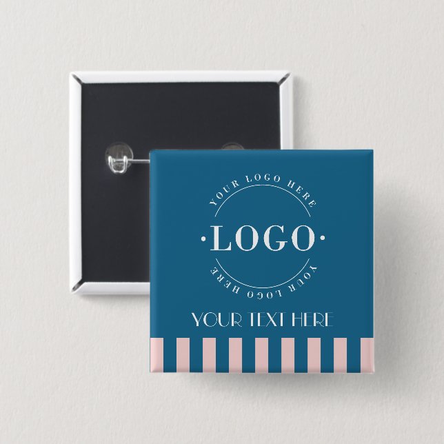 Werbeaktion für farbige Streifen Button (Vorne & Hinten)