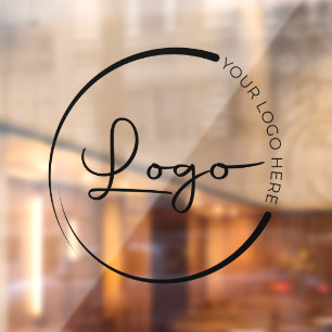 Werbeaktion für Firmenkundenspezifische Logos Fensteraufkleber