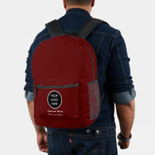 Werbeaktion für Firmenlogo Bedruckter Rucksack
