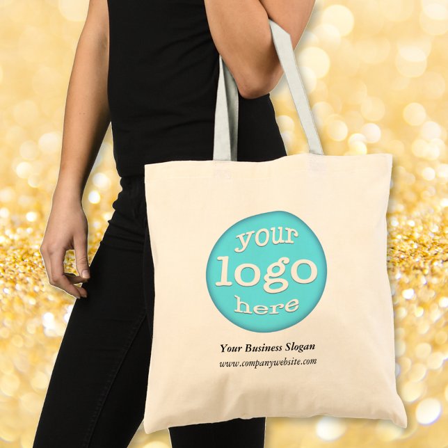 Werbeaktion für Firmenlogo für Unternehmen erstell Tragetasche (Custom Company Business Event Logo Promotion Slim Tote Bag)