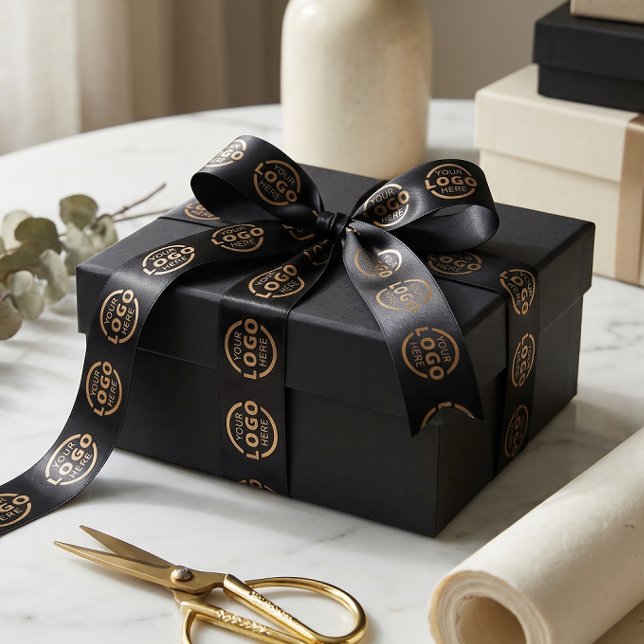 Werbeaktion für Firmenlogos für kundenspezifische  Satinband (Von Creator hochgeladen)