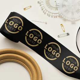 Werbeaktion für Firmenlogos für kundenspezifische Satinband