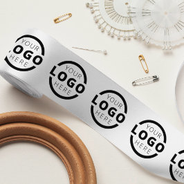 Werbeaktion für Firmenlogos für kundenspezifische Satinband