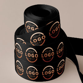 Werbeaktion für Firmenlogos für kundenspezifische Satinband