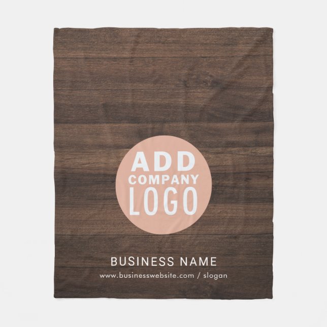 Werbeaktion für Ihr Unternehmen Fleecedecke (Vorderseite)