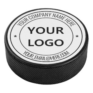 Werbeaktion für Ihre Business-Logo-Briefmarke Per Eishockey Puck