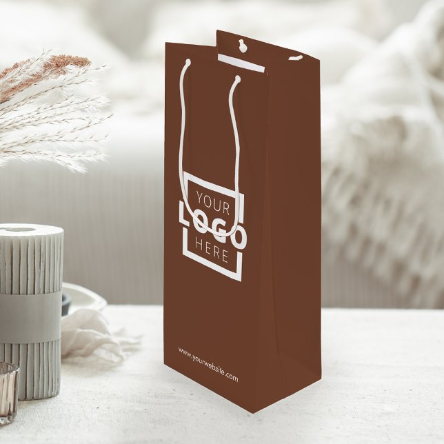 Werbeaktion für kundenspezifische Firmenlogo Geschenktüte Für Weinflaschen (Von Creator hochgeladen)