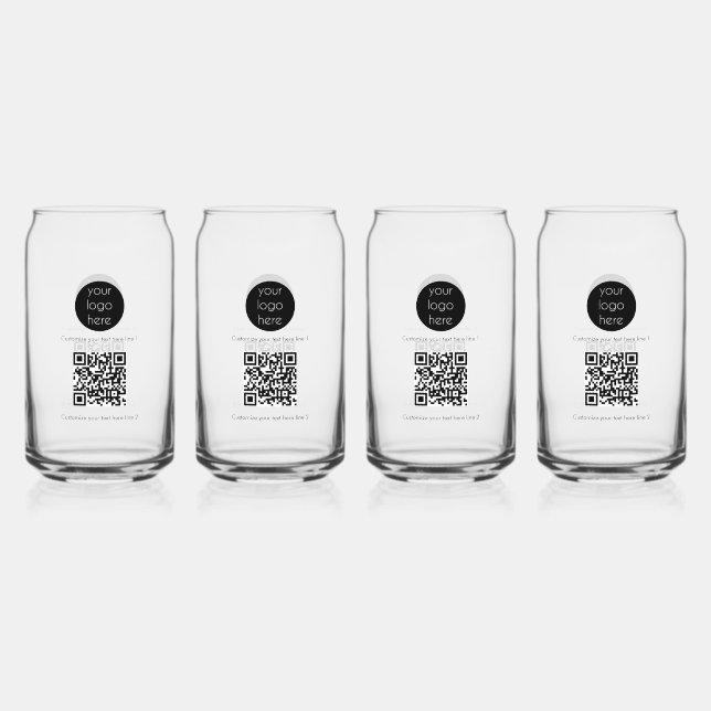 Werbeaktion für kundenspezifische Firmenlogos Dosenglas (Vorderseite)