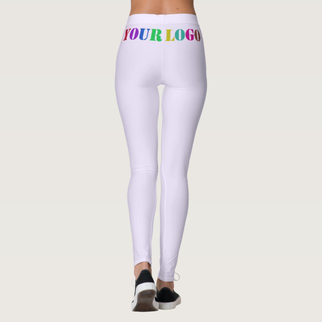 Werbeaktion für kundenspezifische Logos Personalis Leggings (Rückseite)