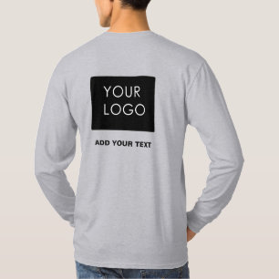 Werbeaktion für kundenspezifische Logos T-Shirt