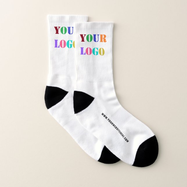 Werbeaktion für Logos und Textsocken Socken (Paar)