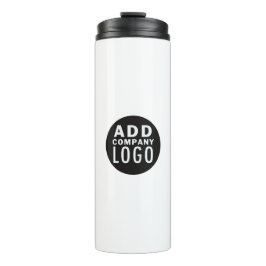 Werbeaktion für Minimalistische Firmenlogos Thermosbecher