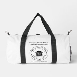 Werbeaktion für Minimalistisches, einfaches Firmen Duffle Bag