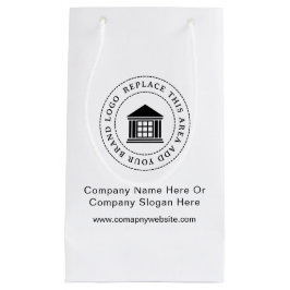 Werbeaktion für Minimalistisches, einfaches Firmen Kleine Geschenktüte