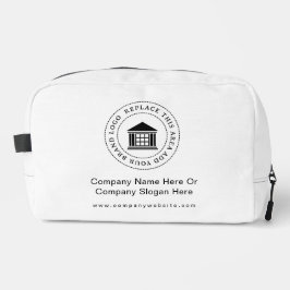 Werbeaktion für Minimalistisches, einfaches Firmen Waschbeutel