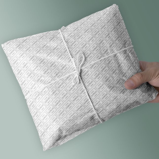 Werbeaktion für moderne Firmenlogo Seidenpapier (Von Creator hochgeladen)