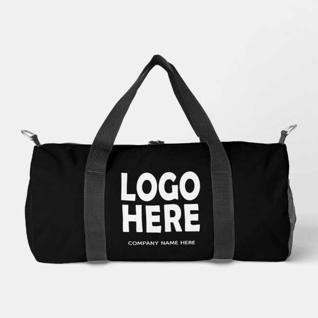 Werbeaktion für moderne Firmenlogos Duffle Bag (Vorderseite)