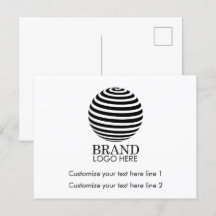 Werbeaktion für moderne Logo-Unternehmen