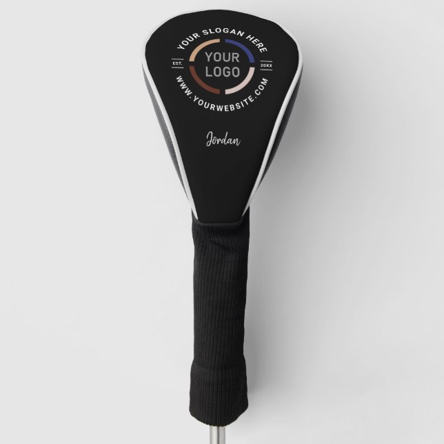 Werbeaktion mit eigenem Logo Golf Headcover (Vorderseite)