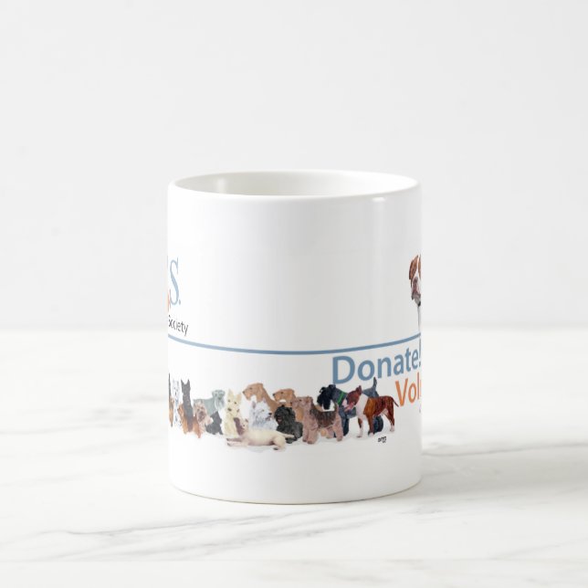 Werbeartikel für PUPs-Logos Tasse (Mittel)