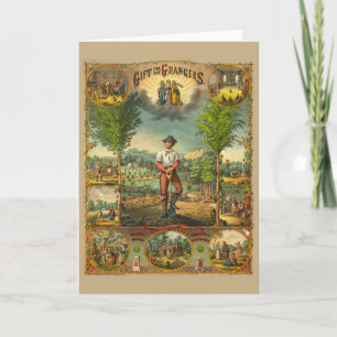 Werbeausdruck für Grange-Mitglieder Karte