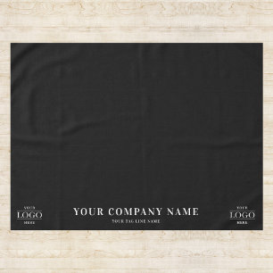 Werbeausstellung für Unternehmen mit individuellem Tischdecke