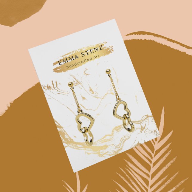 Werbeausweis-Karte verdienen ・ Muster-Logo in Gold (Von Creator hochgeladen)