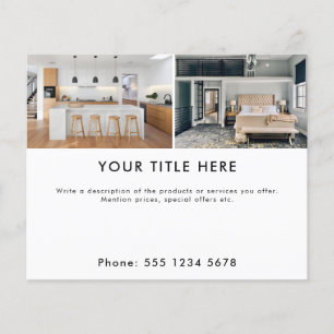 Werbebanner für Business 2-Foto Flyer