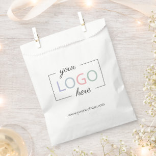 Werbebanner für kundenspezifische Firmenlogos Geschenktütchen