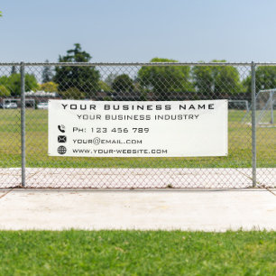Werbebanner für kundenspezifische Unternehmen Banner