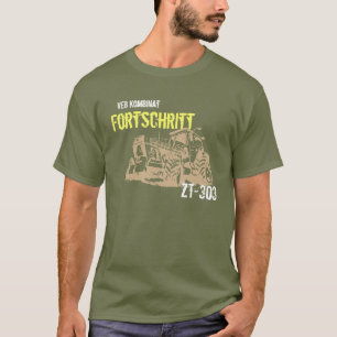 Werbedesign Traktoren DDR T-Shirt