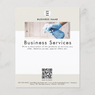 Werbeflyer Hausreinigungsdienst Flyer