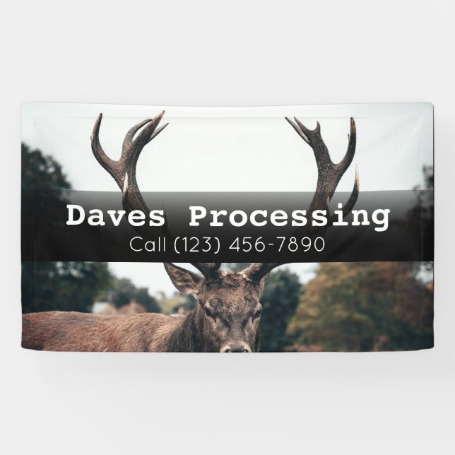 Werbegeschäft für Wildtiere Banner (Horizontal)
