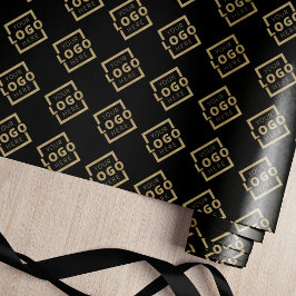 Werbegeschenk für Firmenlogo Geschenkpapier