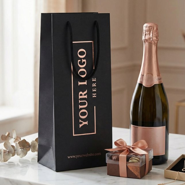 Werbegeschenk für Firmenlogo Geschenktüte Für Weinflaschen (Von Creator hochgeladen)