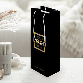 Werbegeschenk für Firmenlogo Geschenktüte Für Weinflaschen