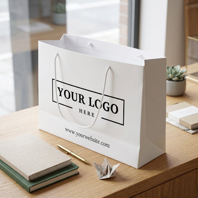 Werbegeschenk für Firmenlogo Große Geschenktüte (Von Creator hochgeladen)