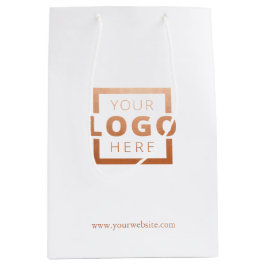 Werbegeschenk für Firmenlogo Mittlere Geschenktüte