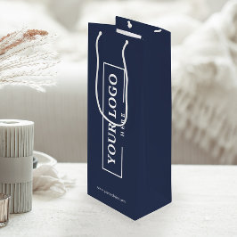 Werbegeschenk für kundenspezifische Firmenlogos Geschenktüte Für Weinflaschen
