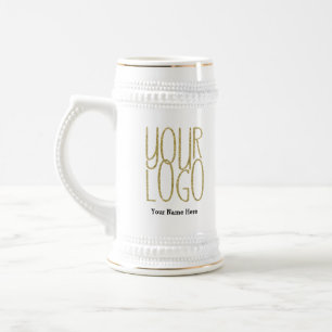 Werbegeschenk für kundenspezifische Logos Bierglas