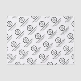 Werbegeschenk mit eigenem Logo Seidenpapier