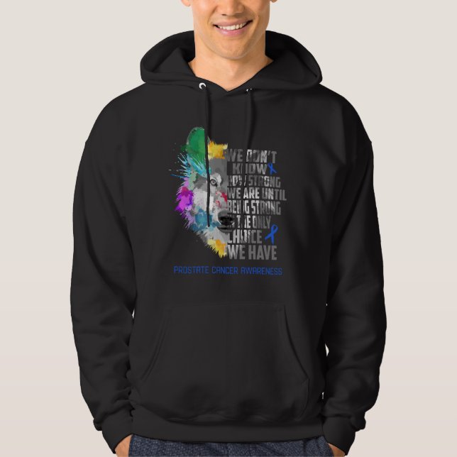 Werbegeschenke für Prostatakrebs Hoodie (Vorderseite)