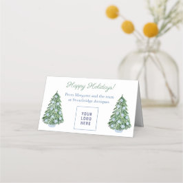 Werbegeschenkkarte für intelligente Feiertage Platzkarte