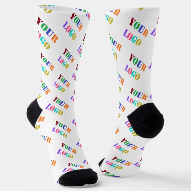 Werbegeschenksocken für Ihr Firmenlogo Socken (Gewinkelt)