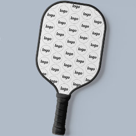 Werbegestaltung für einfache Logos Pickleball Schläger
