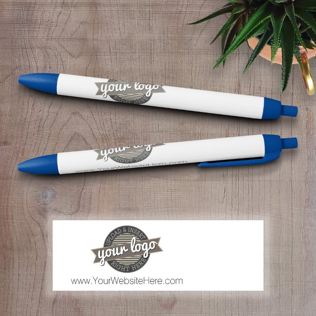 Werbematerial für Unternehmen mit Logo Kugelschreiber (Promotional Writing Pens with a Logo and Business Branding)